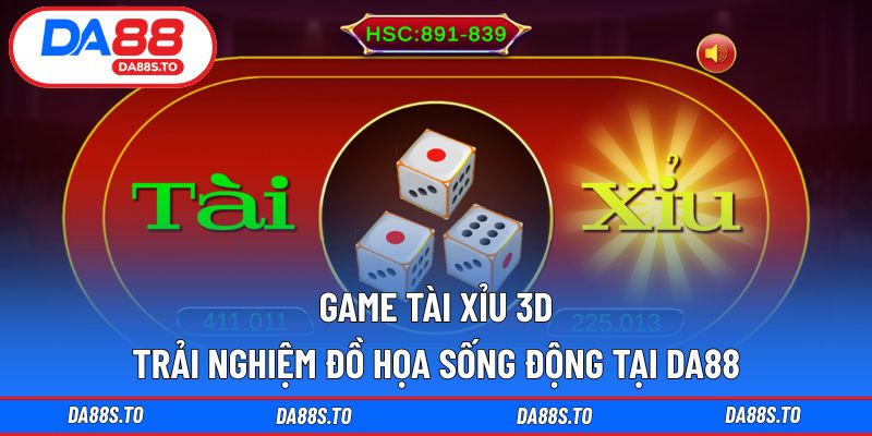 Game tài xỉu 3D